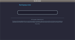 Desktop Screenshot of barinpop.com